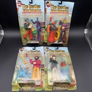 The Beatles Yellow Submarine McFarlane Toys 2000 Series 2 - Full Set- Sealed New